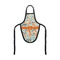 Orange & Blue Leafy Swirls Bottle Apron (Personalized)
