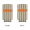 Orange & Blue Stripes 12oz Tall Can Sleeve - APPROVAL