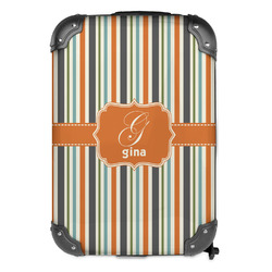 Orange & Blue Stripes Kids Hard Shell Backpack (Personalized)