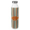 Orange & Blue Stripes 20oz Water Bottles - Full Print - Front/Main