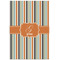 Orange & Blue Stripes Poster - Matte - 24x36 (Personalized)