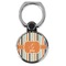 Orange & Blue Stripes Cell Phone Ring Stand & Holder (Personalized)