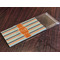Orange & Blue Stripes Colored Pencils - In Package