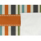 Orange & Blue Stripes Cooling Towel- Detail
