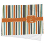 Orange & Blue Stripes Cooling Towel (Personalized)