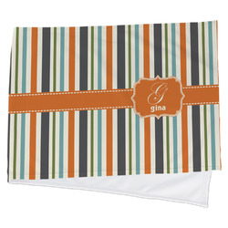 Orange & Blue Stripes Cooling Towel (Personalized)