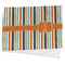 Orange & Blue Stripes Cooling Towel (Personalized)