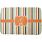 Orange & Blue Stripes Dish Drying Mat (Personalized)
