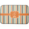 Orange & Blue Stripes Dish Drying Mat (Personalized)