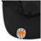 Orange & Blue Stripes Golf Ball Marker Hat Clip - Main