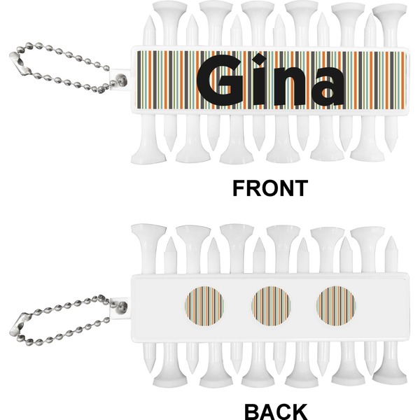 Orange & Blue Stripes Golf Buddy (Approval)