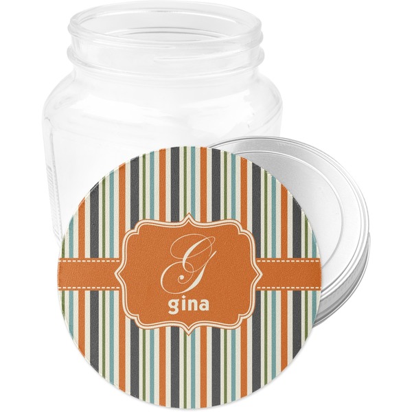 Orange & Blue Stripes Jar Opener - Main