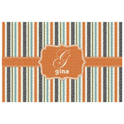 Orange & Blue Stripes Jigsaw Puzzle - 1000-piece (Personalized)