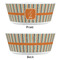 Orange & Blue Stripes Kids Bowls - APPROVAL