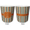 Orange & Blue Stripes Kids Cup - APPROVAL