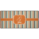 Orange & Blue Stripes Gaming Mouse Pad (Personalized)