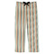 Orange & Blue Stripes Mens Pajama Pants - XS