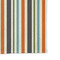 Orange & Blue Stripes Microfiber Dish Rag - DETAIL