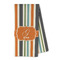 Orange & Blue Stripes Kitchen Towel - Microfiber (Personalized)