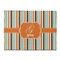 Orange & Blue Stripes Microfiber Screen Cleaner (Personalized)