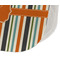 Orange & Blue Stripes Old Burp Detail