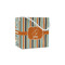 Orange & Blue Stripes Party Favor Gift Bag - Gloss - Main