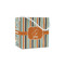 Orange & Blue Stripes Party Favor Gift Bag - Matte - Main
