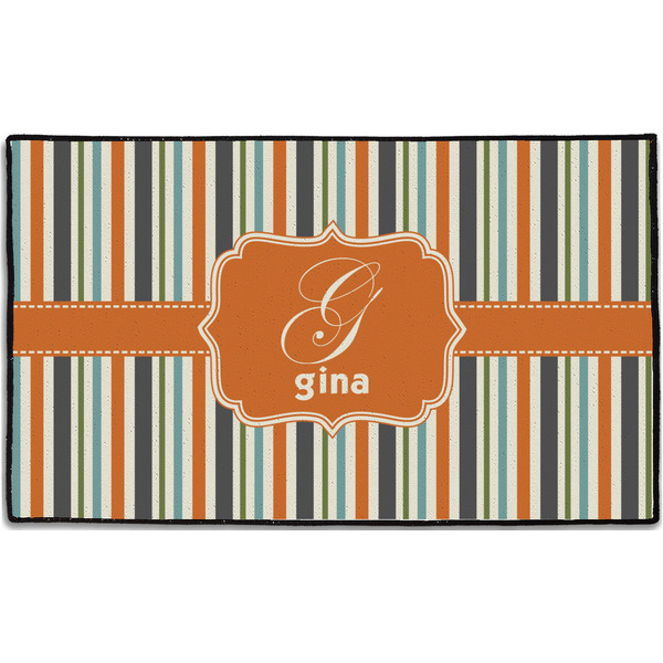 Orange & Blue Stripes Personalized - 60x36 (APPROVAL)