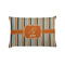 Orange & Blue Stripes Pillow Case - Standard (Personalized)