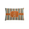 Orange & Blue Stripes Pillow Case - Toddler - Front