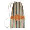 Orange & Blue Stripes Laundry Bags - Small (Personalized)