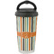 Orange & Blue Stripes Stainless Steel Coffee Tumbler (Personalized)