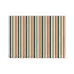 Orange & Blue Stripes Tissue Paper Sheets - Medium - Heavyweight
