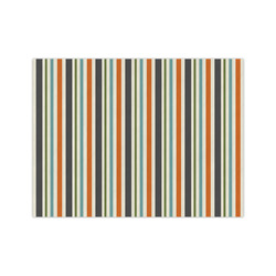 Orange & Blue Stripes Medium Tissue Papers Sheets - Heavyweight