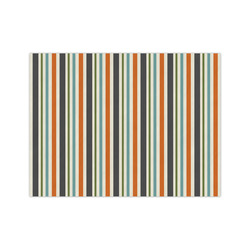 Orange & Blue Stripes Tissue Paper Sheets - Medium - Heavyweight