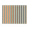 Orange & Blue Stripes Tissue Paper - Lightweight - Large - Front