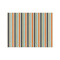Orange & Blue Stripes Tissue Paper - Lightweight - Medium - Front