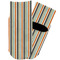 Orange & Blue Stripes Toddler Ankle Socks