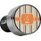 Orange & Blue Stripes USB Car Charger - Close Up