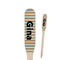 Orange & Blue Stripes Paddle Wooden Food Picks (Personalized)