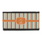 Orange & Blue Stripes Ladies Wallet  (Personalized Opt)