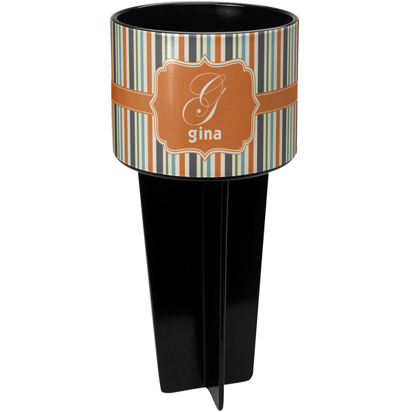 Orange & Blue Stripes spiker_black_apvl