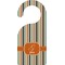Orange & Blue Stripes Door Hanger (Personalized)