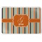 Orange & Blue Stripes Serving Tray (Personalized)