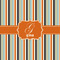 Orange & Blue Stripes