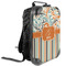 Orange Blue Swirls & Stripes 13" Hard Shell Backpacks - ANGLE VIEW