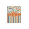 Orange Blue Swirls & Stripes Posters - Matte - 16x20 (Personalized)