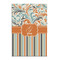 Orange Blue Swirls & Stripes Posters - Matte - 20x30 (Personalized)