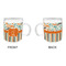 Orange Blue Swirls & Stripes Acrylic Kids Mug (Personalized) - APPROVAL