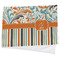 Orange Blue Swirls & Stripes Cooling Towel (Personalized)